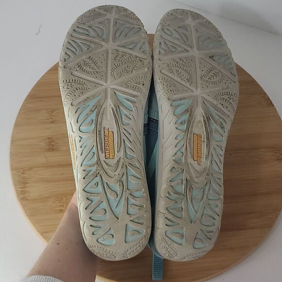 Merrell Enlighten Vex Britney Blue Turquoise Flats Mary Janes Women's 10 - Picture 10 of 11